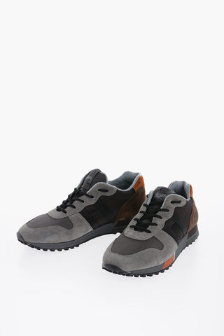 Sneakers Low-Top In pelle Scamosciata