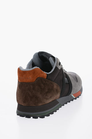 Sneakers Low-Top In pelle Scamosciata