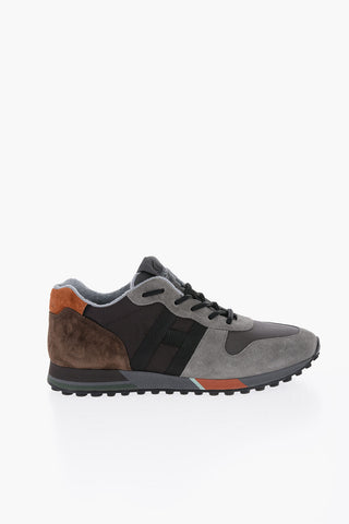 Sneakers Low-Top In pelle Scamosciata