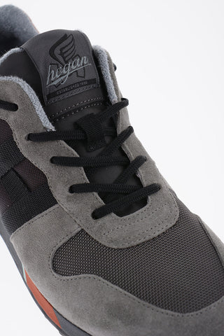 Sneakers Low-Top In pelle Scamosciata