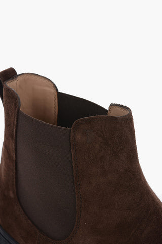 Suede Leather Chelsea Boots