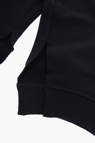 MM6 Baumwoll-Joggers mit seitlichen Nieten