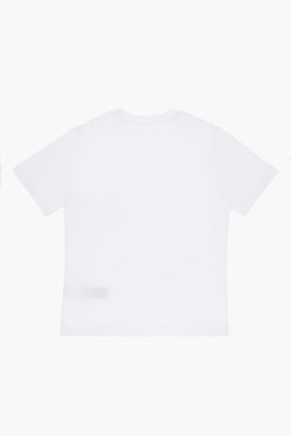 MM6 Uni-T-Shirt mit Rundhalsausschnitt und Nieten