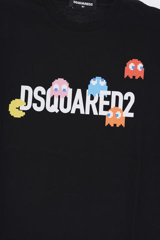 PAC-MAN Printed RELAX Crew-neck T-Shirt