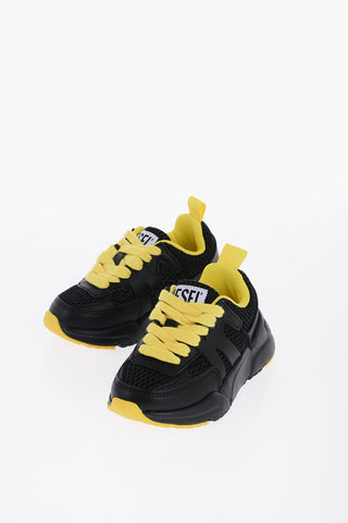 Sneakers Basse S-MILLENIUM in pelle con Dettagli Traforati