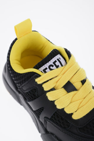 Sneakers Basse S-MILLENIUM in pelle con Dettagli Traforati