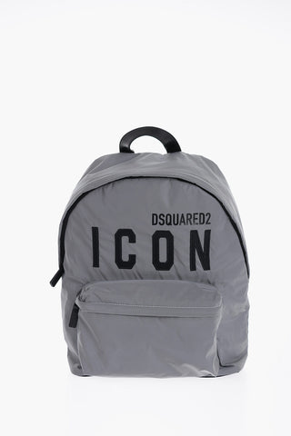 ICON Solid Color Backpack with Embossed Logo