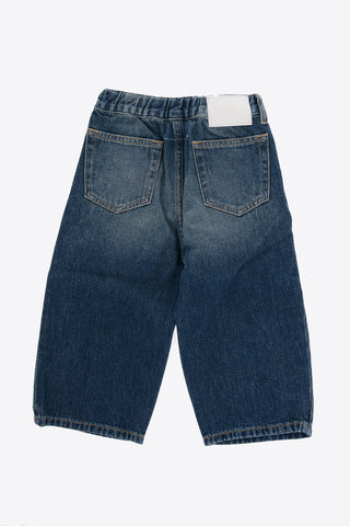 MM6 Jeans Effetto Vintage co Bottoni Logati