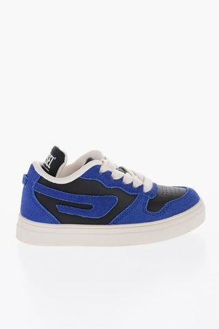 Sneakers basse S-UKIYO in Pelle e Suede Bicolore