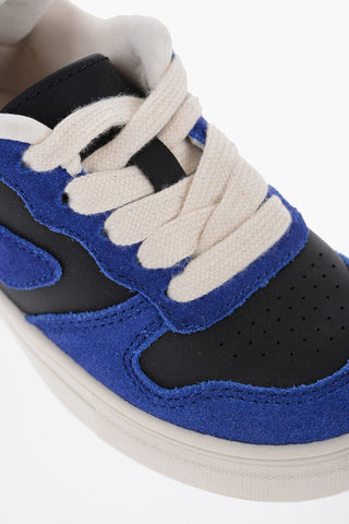 Sneakers basse S-UKIYO in Pelle e Suede Bicolore