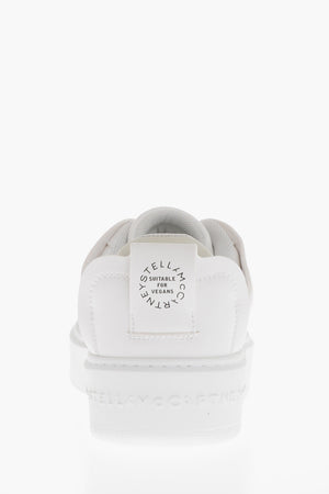 Eco Leather Low-Top Sneakers S-WAVE