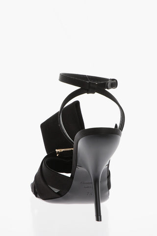 Sandali in Satin HELENA con Fiocco Frontale 10,5cm