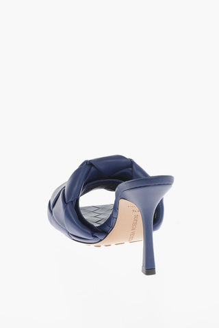 Woven Leather LIDO Mules 9cm