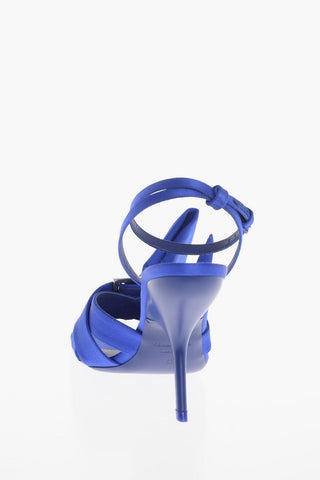 Sandali in Satin HELENA con Fiocco Frontale 10,5cm