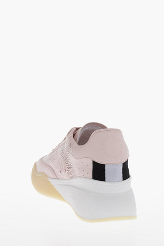Perforated Detail LOOP Eco-Leather Sneakers