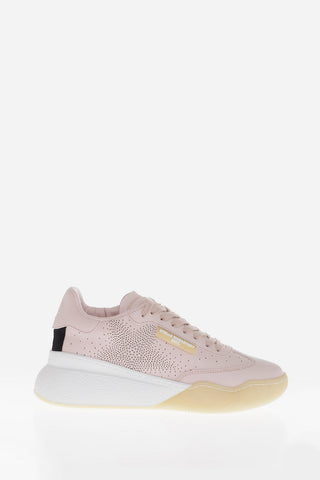 Perforated Detail LOOP Eco-Leather Sneakers