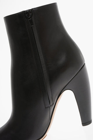 Stivaletti in Pelle POMPEI con Zip Interna 11cm