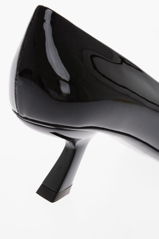 Pumps ANZ in Vernice con Tacco a Rocchetto 5,5cm