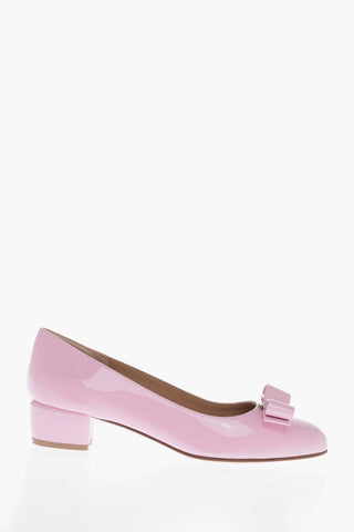Ballerine in Vernice VARA con Fiocco Frontale 3cm