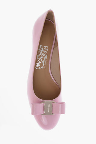 Ballerine in Vernice VARA con Fiocco Frontale 3cm