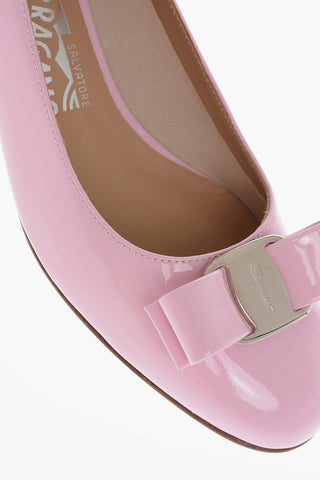 Ballerine in Vernice VARA con Fiocco Frontale 3cm