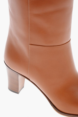 Leather ELIZABETH Under-the-Knee Boots 7cm