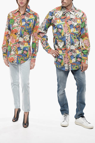 Printed Shirt UNISEX with Double Pocket
