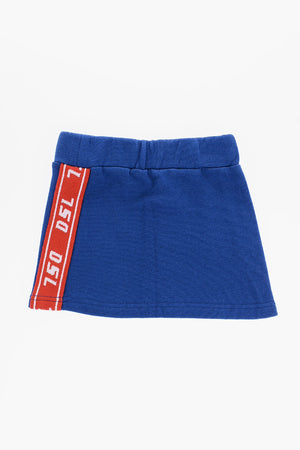 Cotton Skirt GLENDAB with Logo Side Band