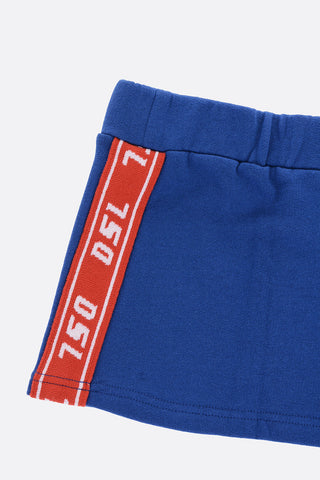 Cotton Skirt GLENDAB with Logo Side Band