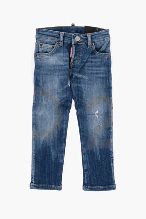 Jeans CLEMENT Effetto Vintage con cuciture a Vista