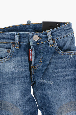 Vintage-Effect Jeans CLEMENT with Visible Topstitching