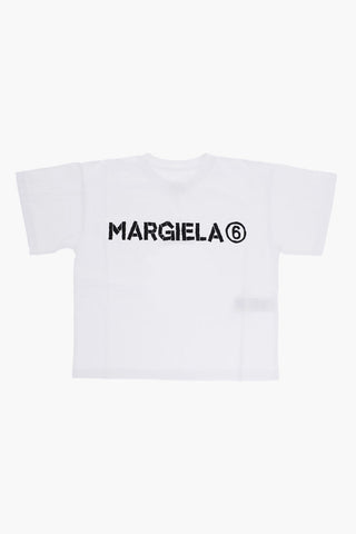 MM6 Oversized Crew-neck T-shirt with Contrast Logo