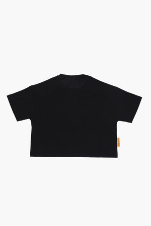 T-shirt Girocollo in Cotone con Stampa Pac-man