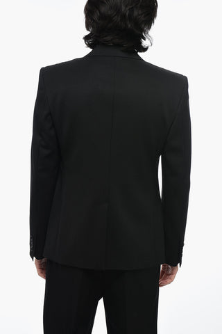 Virgin Wool SICILIA Blazer with Peak Lapel