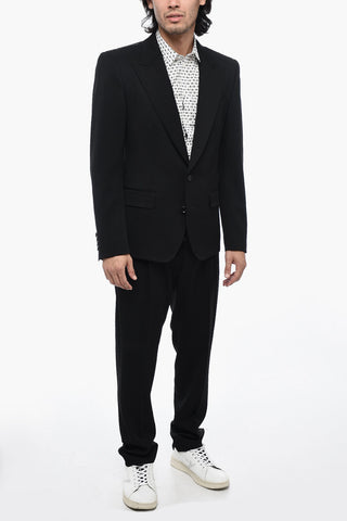 Virgin Wool SICILIA Blazer with Peak Lapel