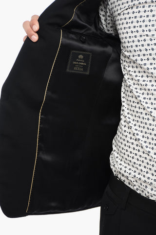 Virgin Wool SICILIA Blazer with Peak Lapel
