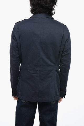 CC COLLECTION Half-lined Multipocket Blazer