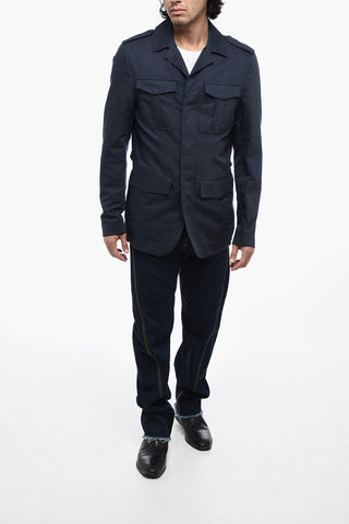 CC COLLECTION Half-lined Multipocket Blazer