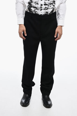 Straight Fit Tailoring Pants with High Waist