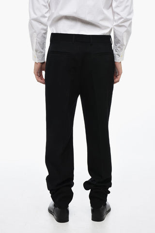 Straight Fit Tailoring Pants with High Waist