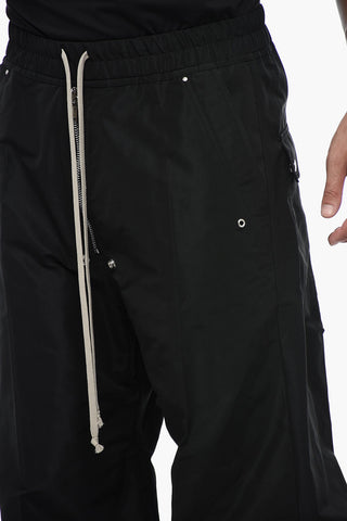 Technical Fabric BELA Wide-Leg Pants with Zip Detail