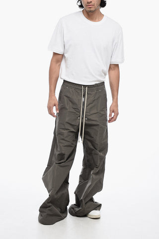 Technical Fabric BELA Wide-Leg Pants with Zip Detail