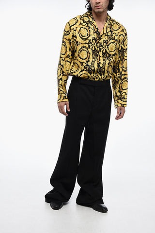 Pants SMOKING with Side Satin Band