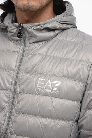 EA7 EMPORIO Piumino Leggero Trapuntato con Logo