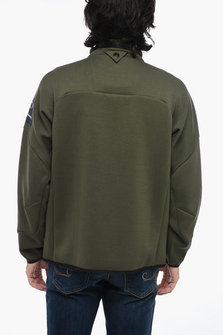 WHITE MOUNTAINEERIG Tecnical Fabric Jacket with Turtleneck Collar