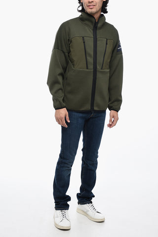 WHITE MOUNTAINEERIG Tecnical Fabric Jacket with Turtleneck Collar