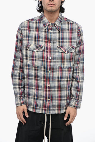 Camicia LYDIAN Tartan con Doppio Taschino