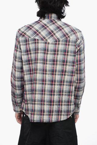 Camicia LYDIAN Tartan con Doppio Taschino