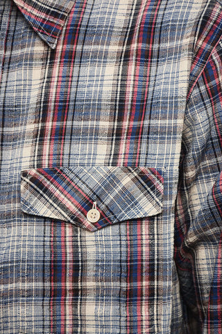 Camicia LYDIAN Tartan con Doppio Taschino