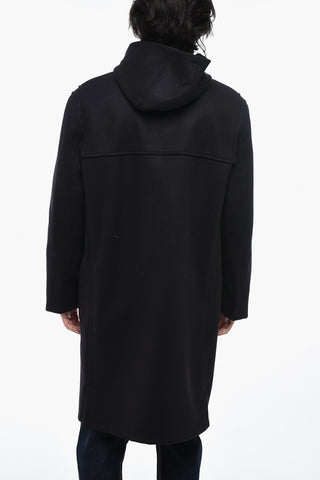 Wool Cloth Coat with Frog Closure